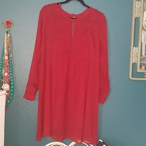 Abercrombie & Fitch dress. Burgundy. Size large